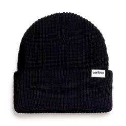Beanies|Beanies>Caribou Merinos Beanie 7-16yans Black