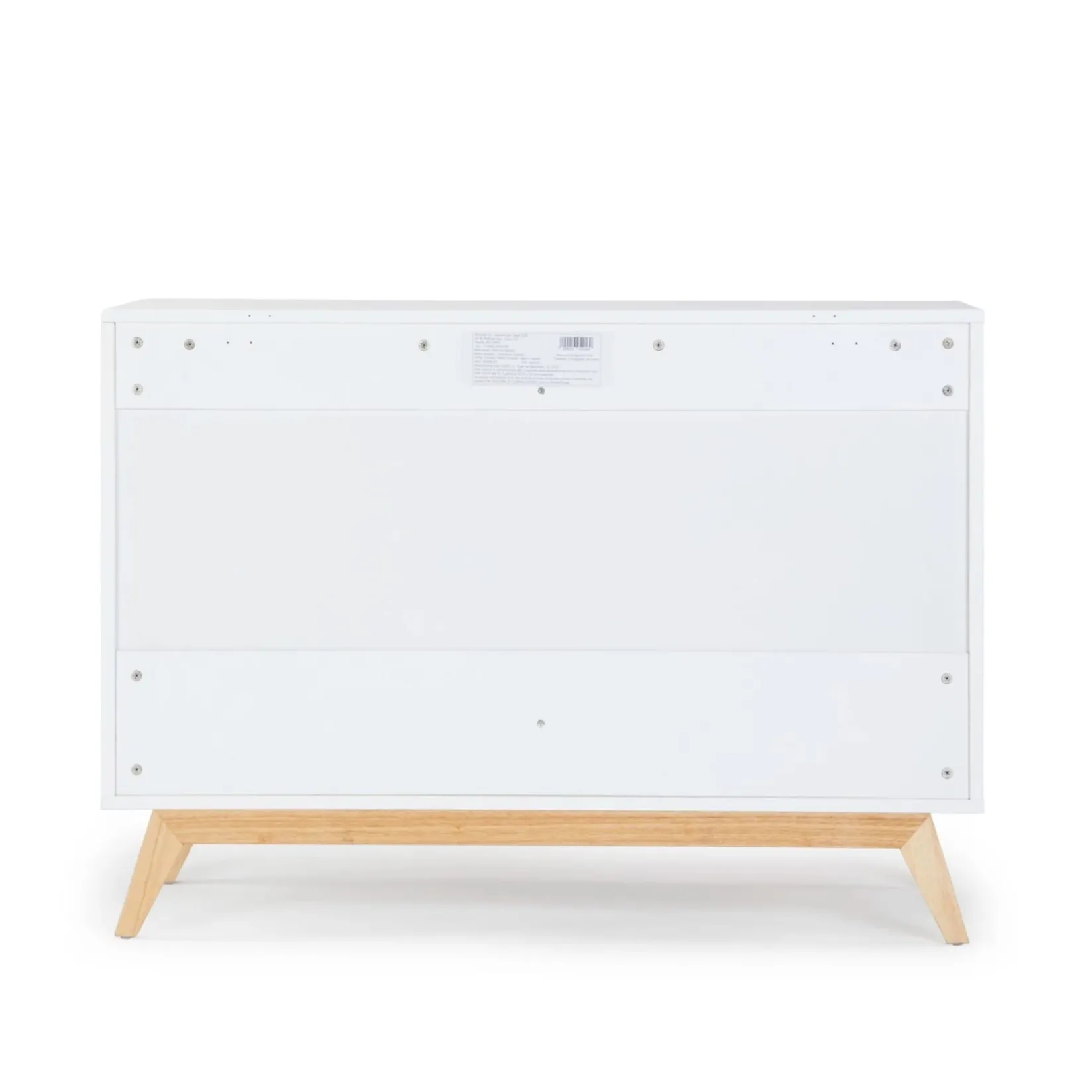 Online Merry 6-Drawer Dresser - White/Natural Storage Furniture