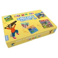 Outlet Mes 5 Puzzles Évolutifs P'tit Loup Kids Puzzles