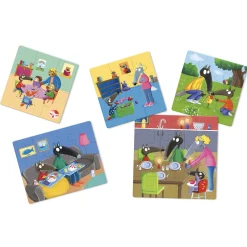 Outlet Mes 5 Puzzles Évolutifs P'tit Loup Kids Puzzles