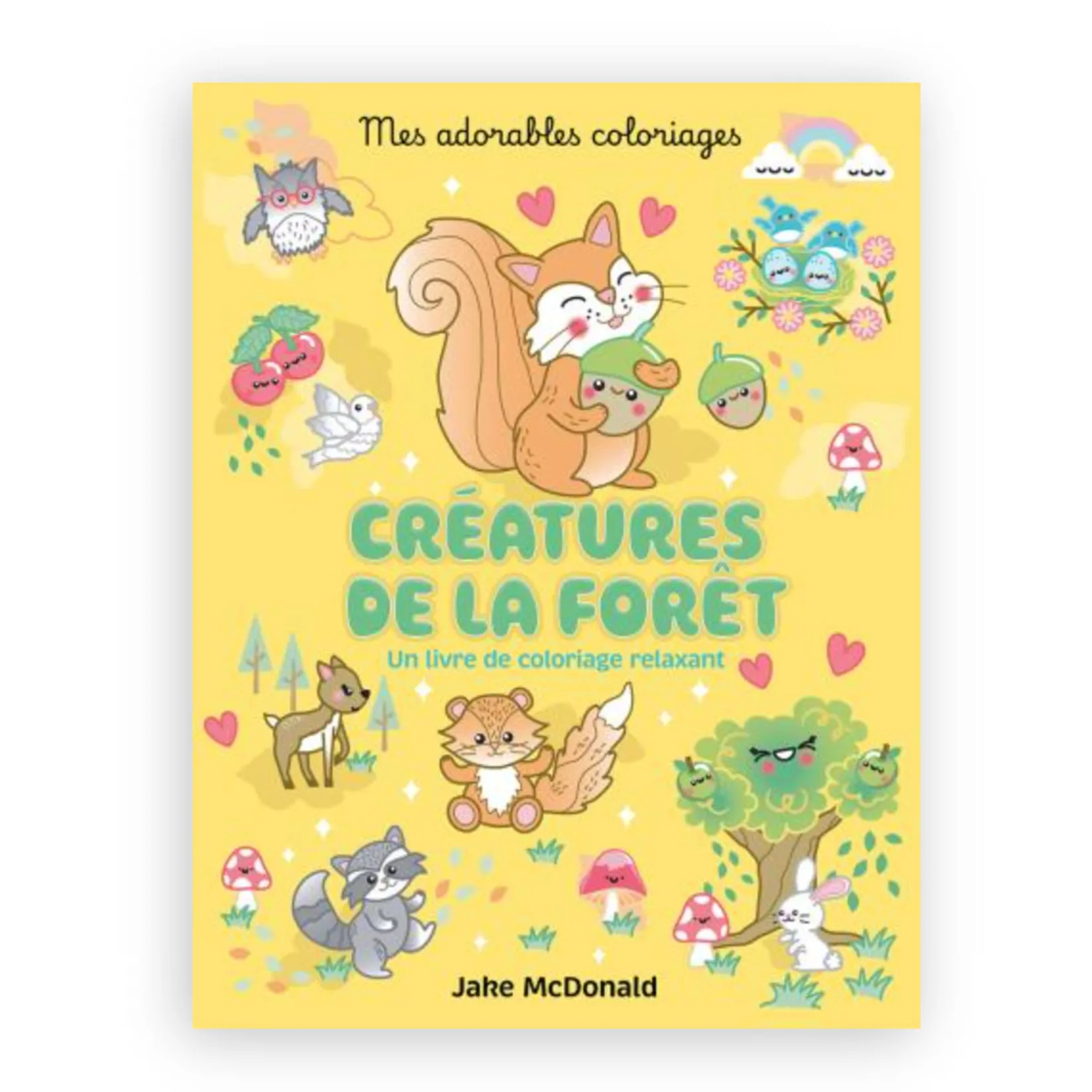 New Mes Adorables Coloriages: Créatures de la Forêt Kids Diy & Activities