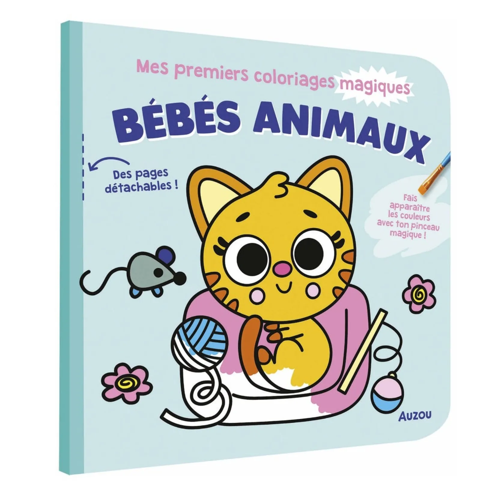 Diy & Activities>Auzou Mes Premiers Coloriages Magiques - Les Bébés animaux