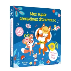 2 Years And Over|Baby 0-2 Years>Auzou Mes Super Comptines D'Animaux