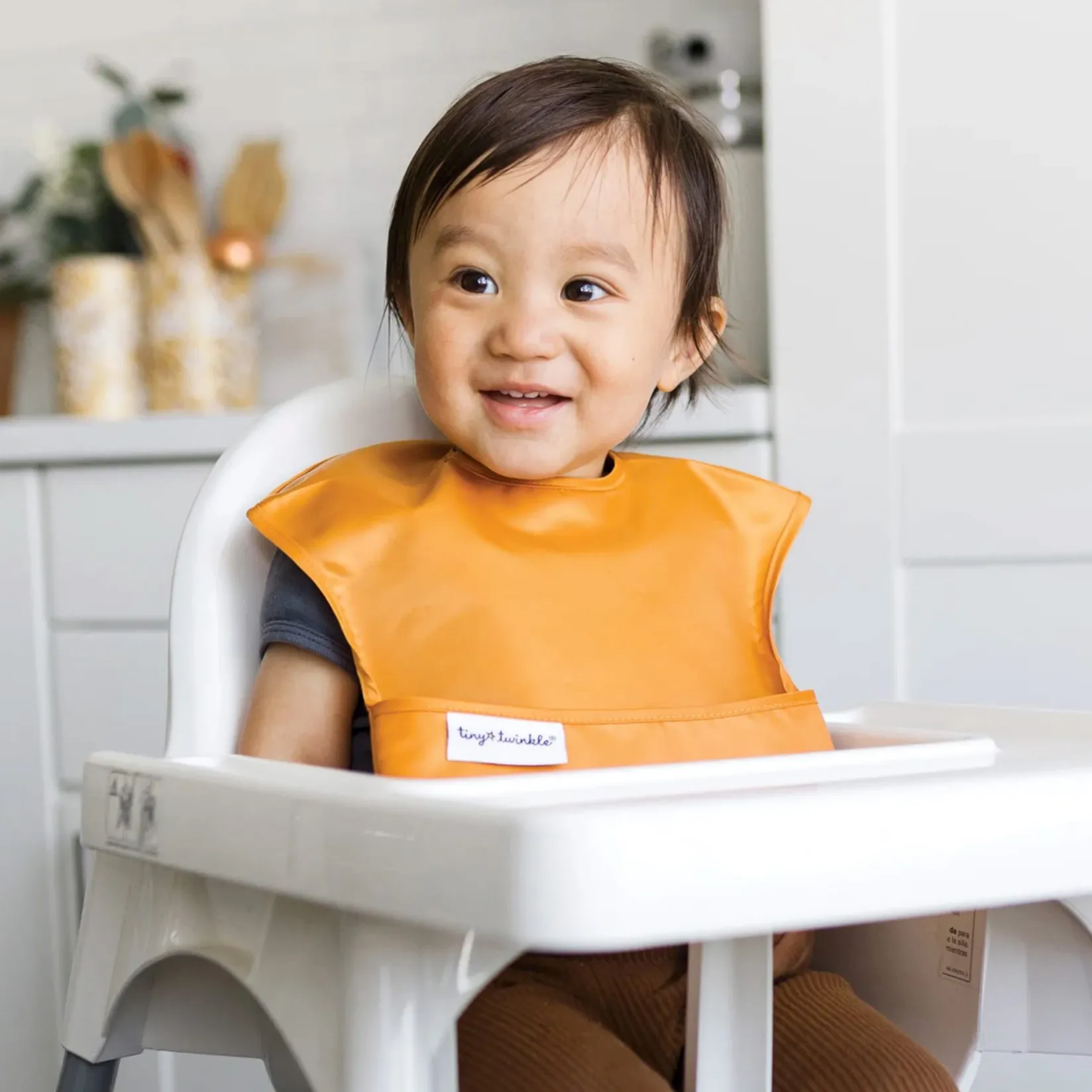 Breastfeeding|Bibs>Tiny Twinkle Mess-proof Easy Bib 3-pack - Rose/Burgundy/Cinna