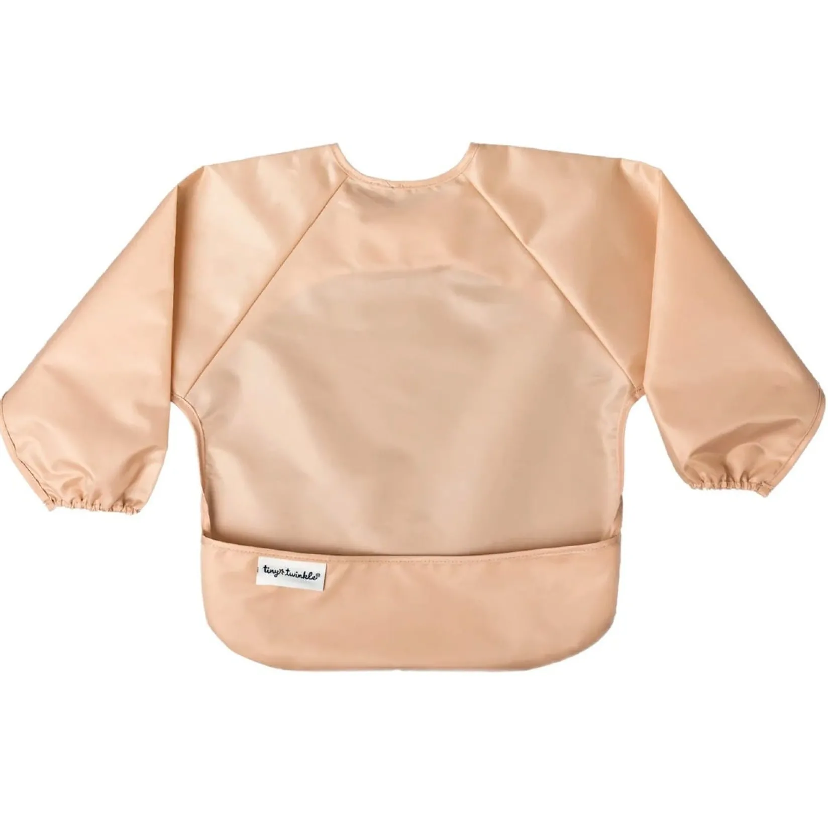 Bibs|Breastfeeding>Tiny Twinkle Mess-proof Full Sleeve Bib 2 Pack - Sand / Cinnamon