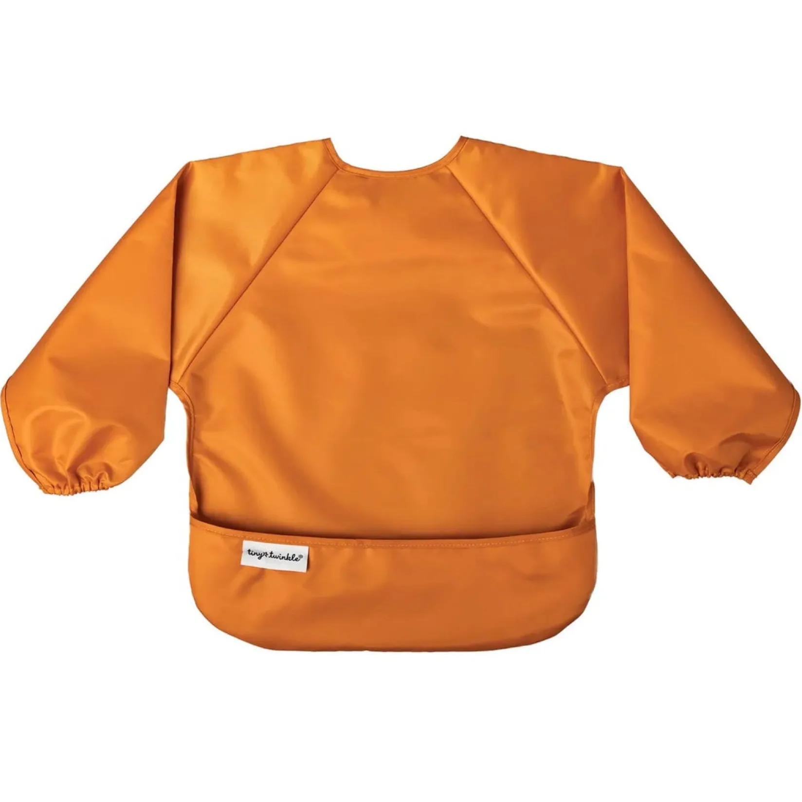Bibs|Breastfeeding>Tiny Twinkle Mess-proof Full Sleeve Bib 2 Pack - Sand / Cinnamon