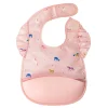 Bibs|Breastfeeding>Tiny Twinkle Mess-proof Silicone Pocket Bib Ruffle - Unicorn Confetti