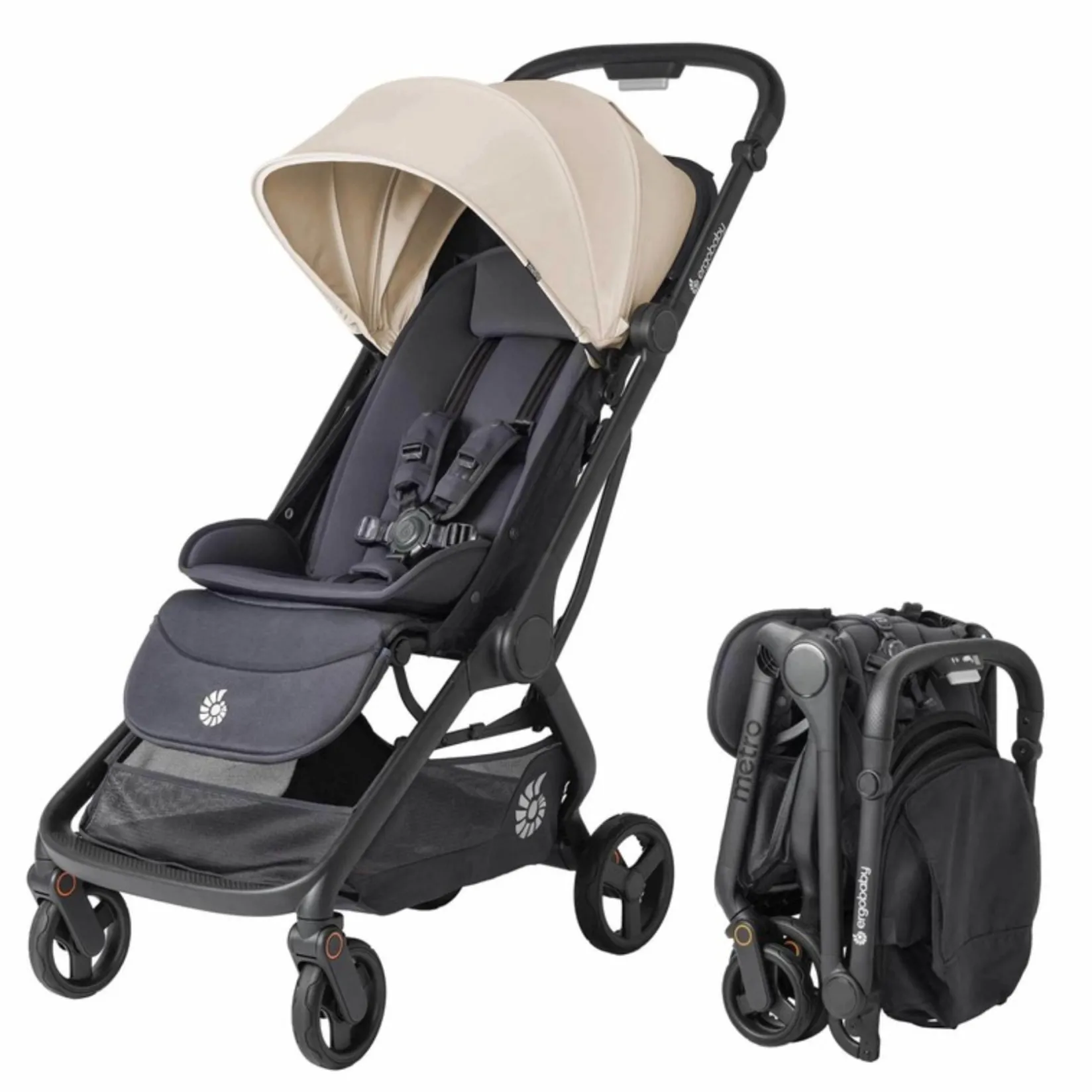 Best Metro 3 Stroller - Natural Beige Kids Strollers|Strollers & Trailers