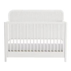 Cribs & Mattresses|Cribs & Mattresses>Lil Angels Milano Convertible Crib - White