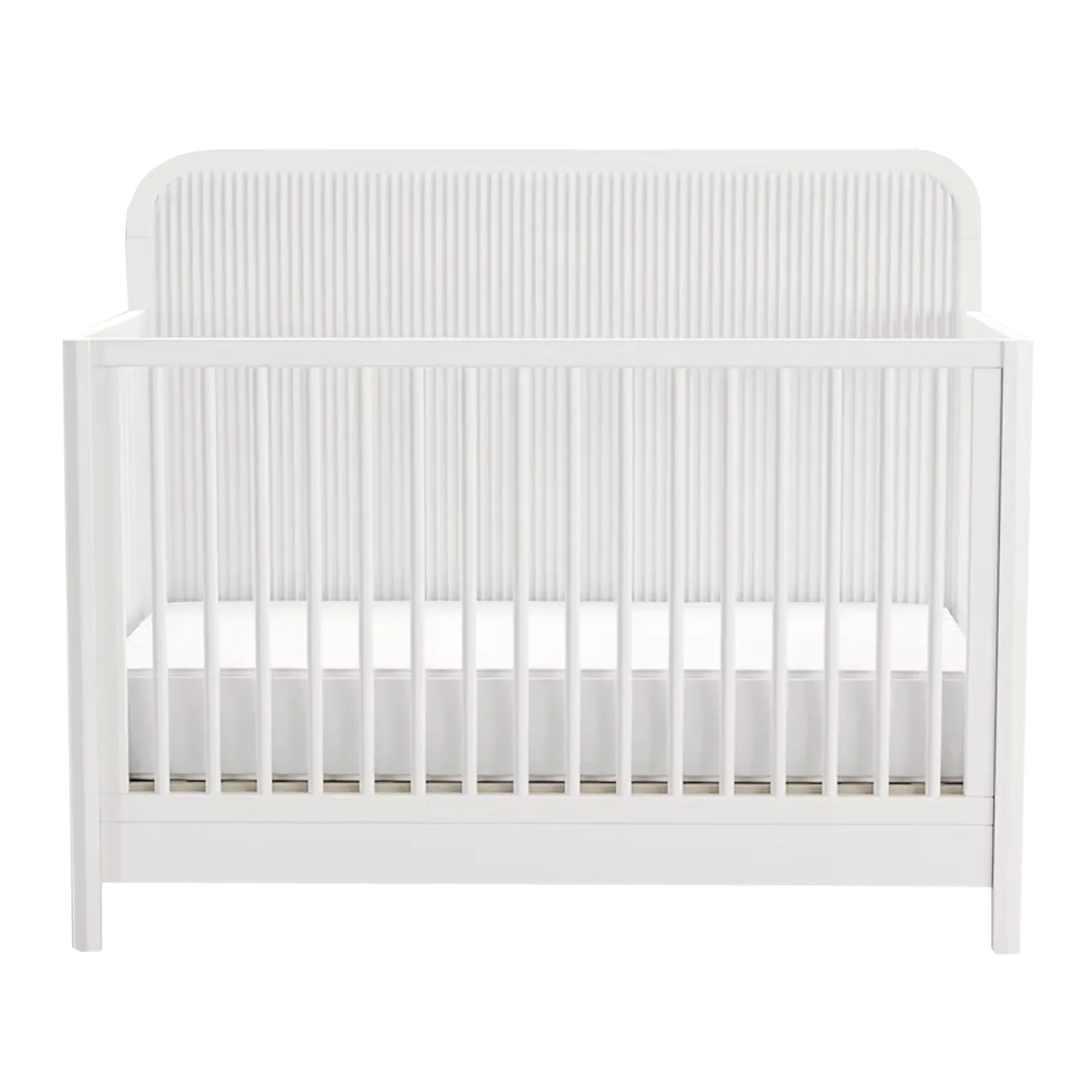 Cribs & Mattresses|Cribs & Mattresses>Lil Angels Milano Convertible Crib - White