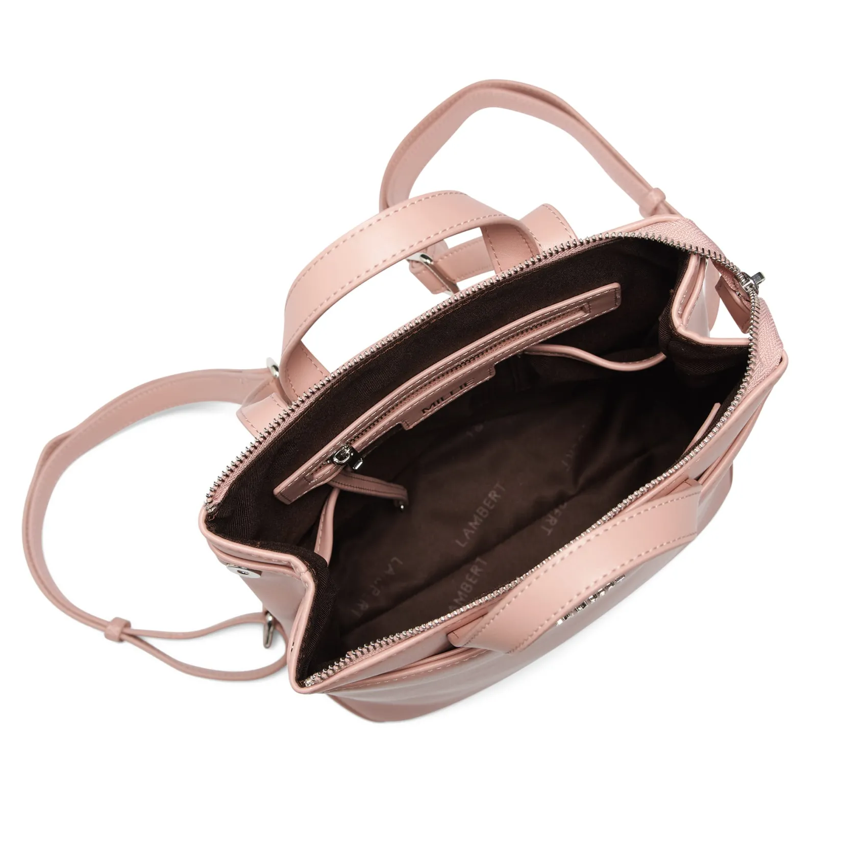 Handbags & Purses|Diaper Bags>Lambert Millie Handbag - Chiffon Pink
