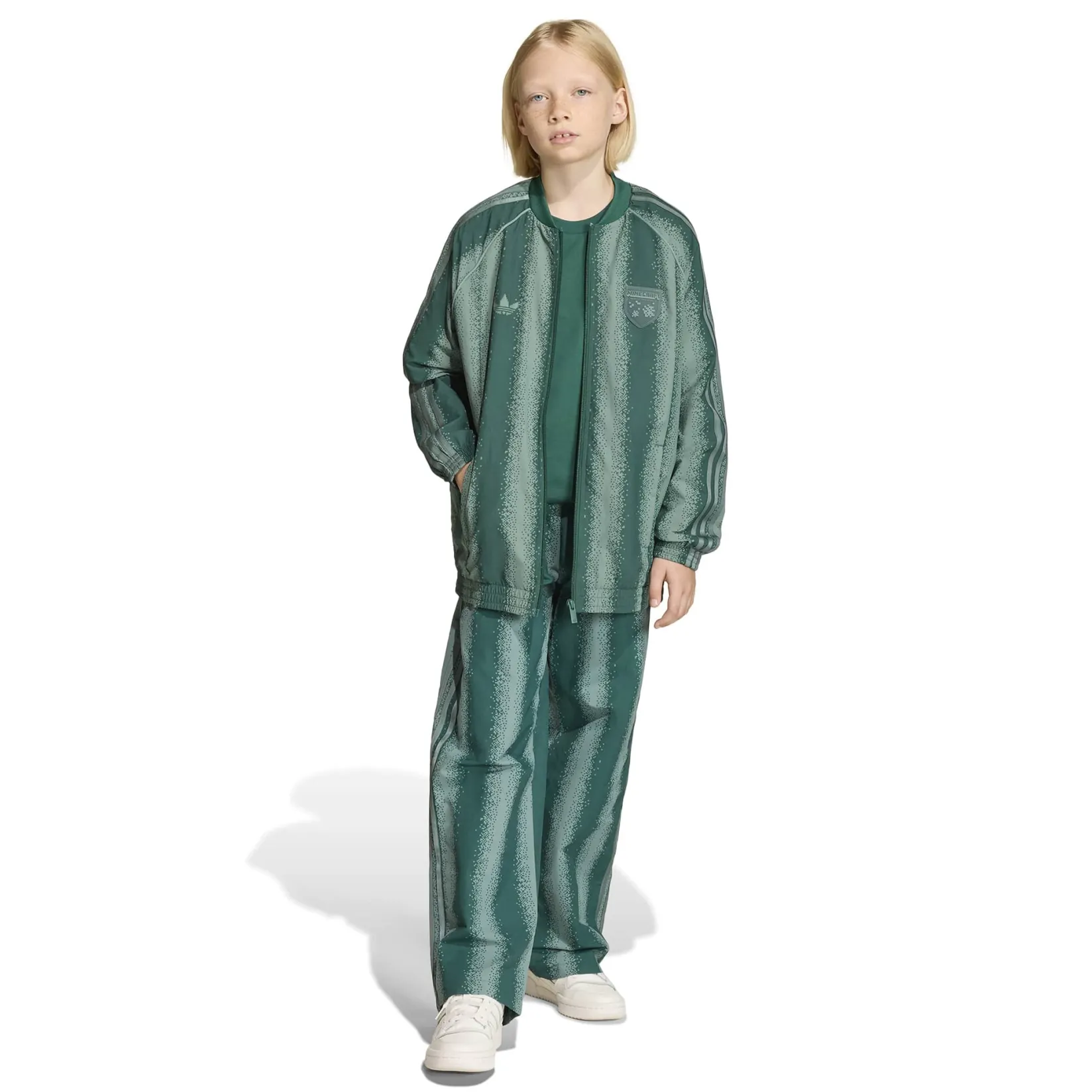 Sportswear|Tops>Adidas Minecraft Track Top 8-16y Forest