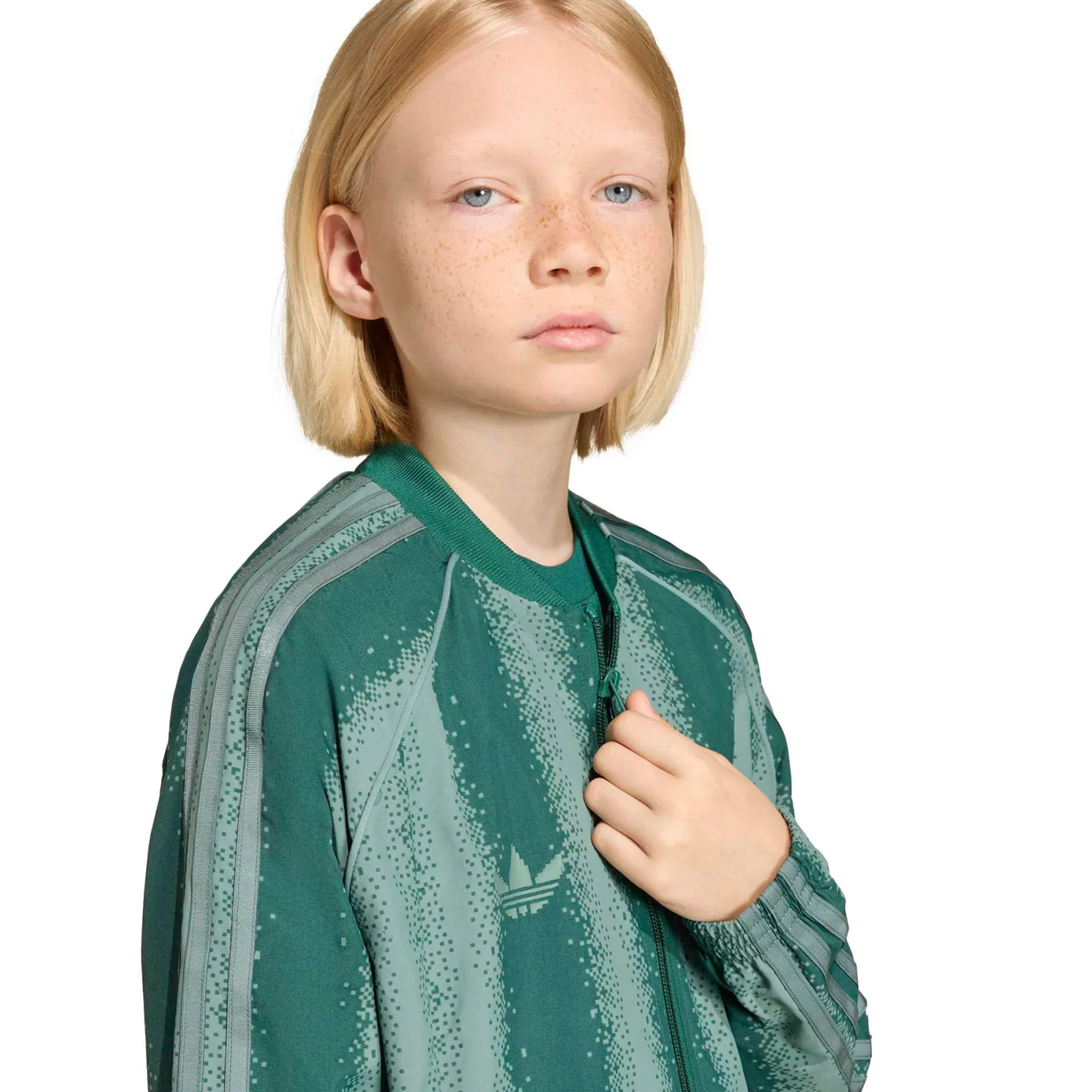 Sportswear|Tops>Adidas Minecraft Track Top 8-16y Forest