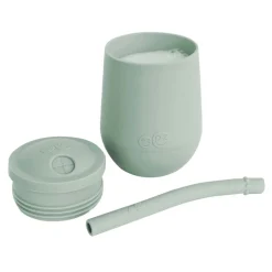 Cups & Tumblers|Cups & Tumblers>EZ PZ Fun Mini Cup + Straw Training System - Sage