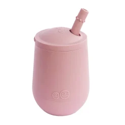 Hot Mini Cup + Straw Training System - Blush Kids Tableware|Plates & Placemats