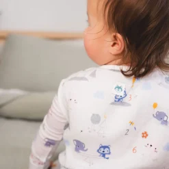 Sleep Bags|Pyjamas>Loulou Lollipop Mini Mathletes Sleep Bag Ivory