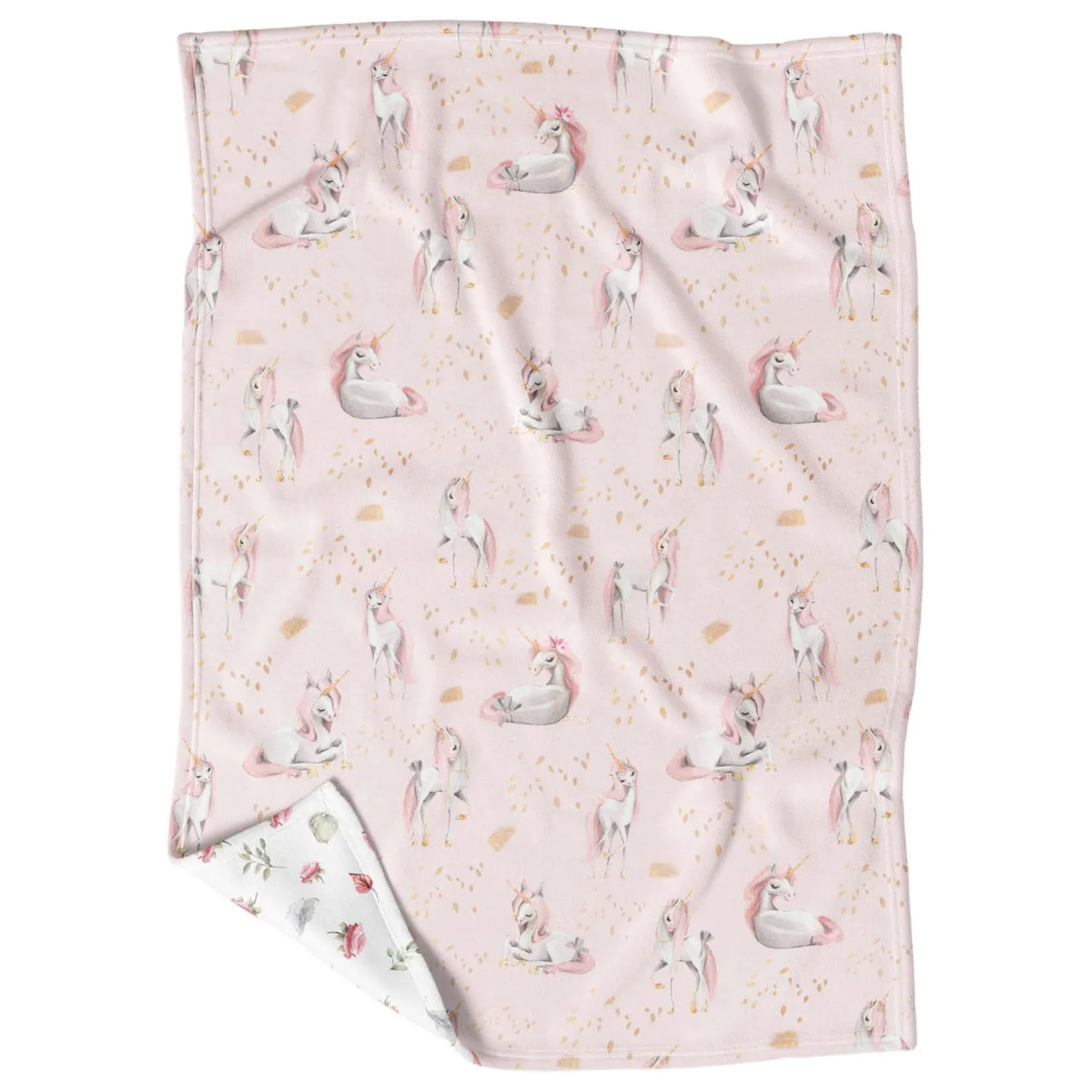Blankets|Blankets>Veille sur Toi Minky Little Blanket - Luna