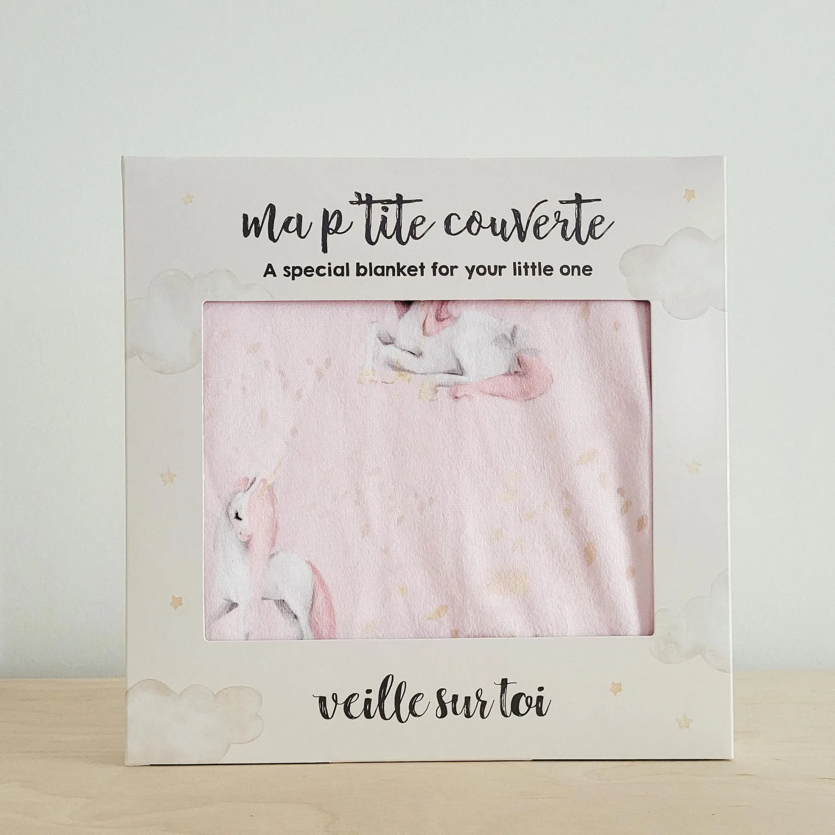 Blankets|Blankets>Veille sur Toi Minky Little Blanket - Luna