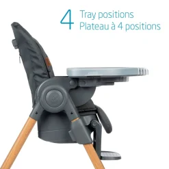 Best Minla 6-in-1 High Chair - Classic Graphite High Chairs & Booster Seats|High Chairs & Booster Seats