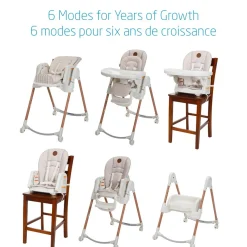 High Chairs & Booster Seats|High Chairs & Booster Seats>Maxi-cosi Minla 6-in-1 High Chair - Sand Horizon