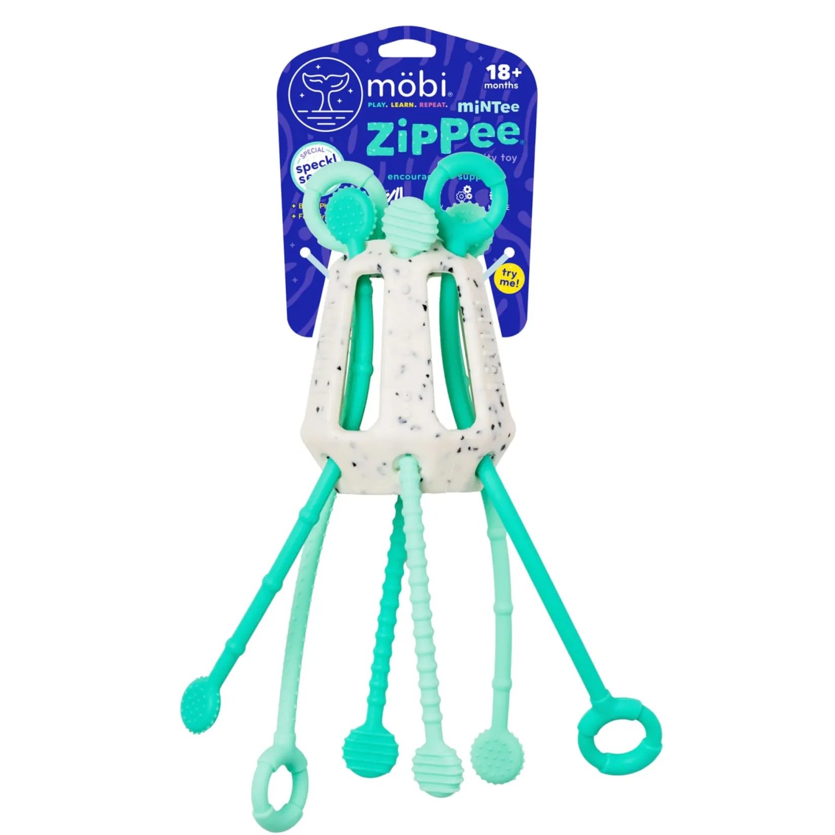 Developmental Toys>Mobi Mintee Zippee Activity Toy
