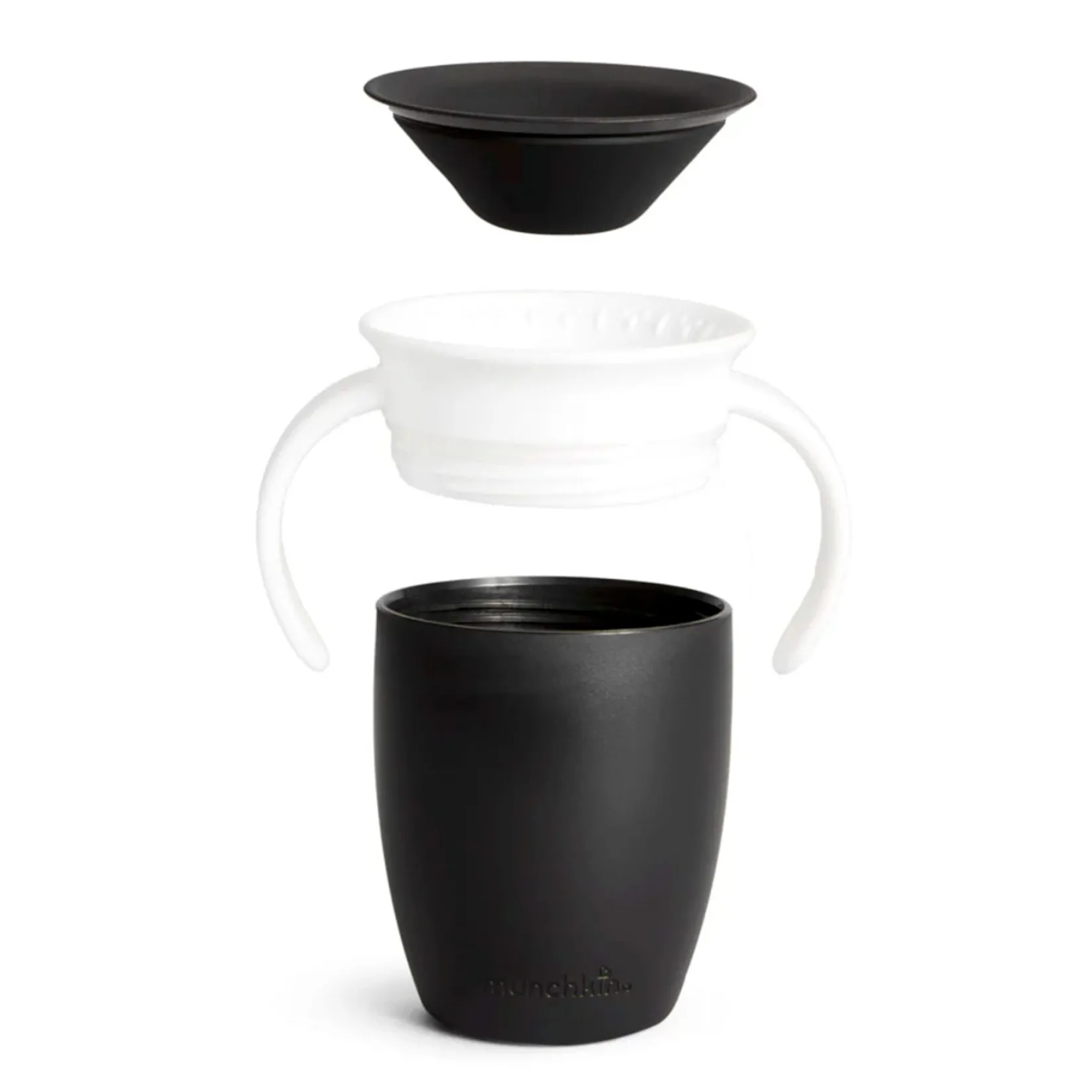 Breastfeeding|Tableware>Munchkin Miracle® 360° Black & White Trainer Cup