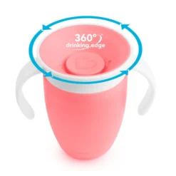 Sale Miracle 360 Trainer Cup 7oz - Pink Kids Breastfeeding|Tableware
