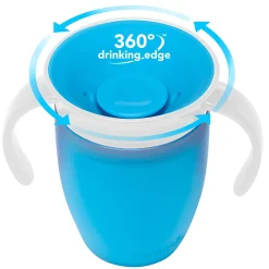 Breastfeeding|Tableware>Munchkin Miracle 360 Trainer Cup 7oz - Blue