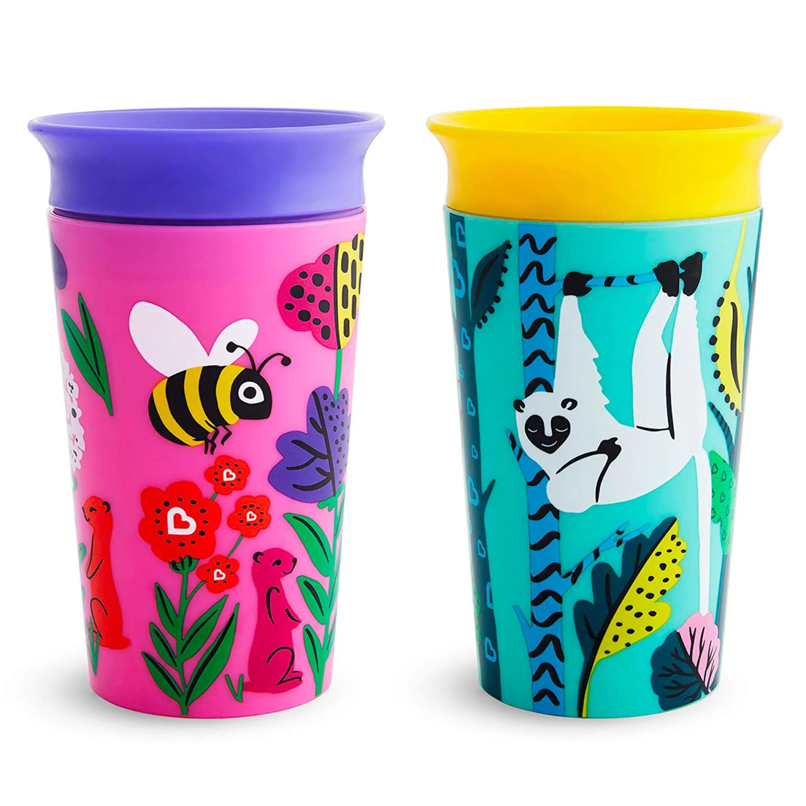 Breastfeeding|Tableware>Munchkin Miracle® 360° WildLove Sippy Cup (2)
