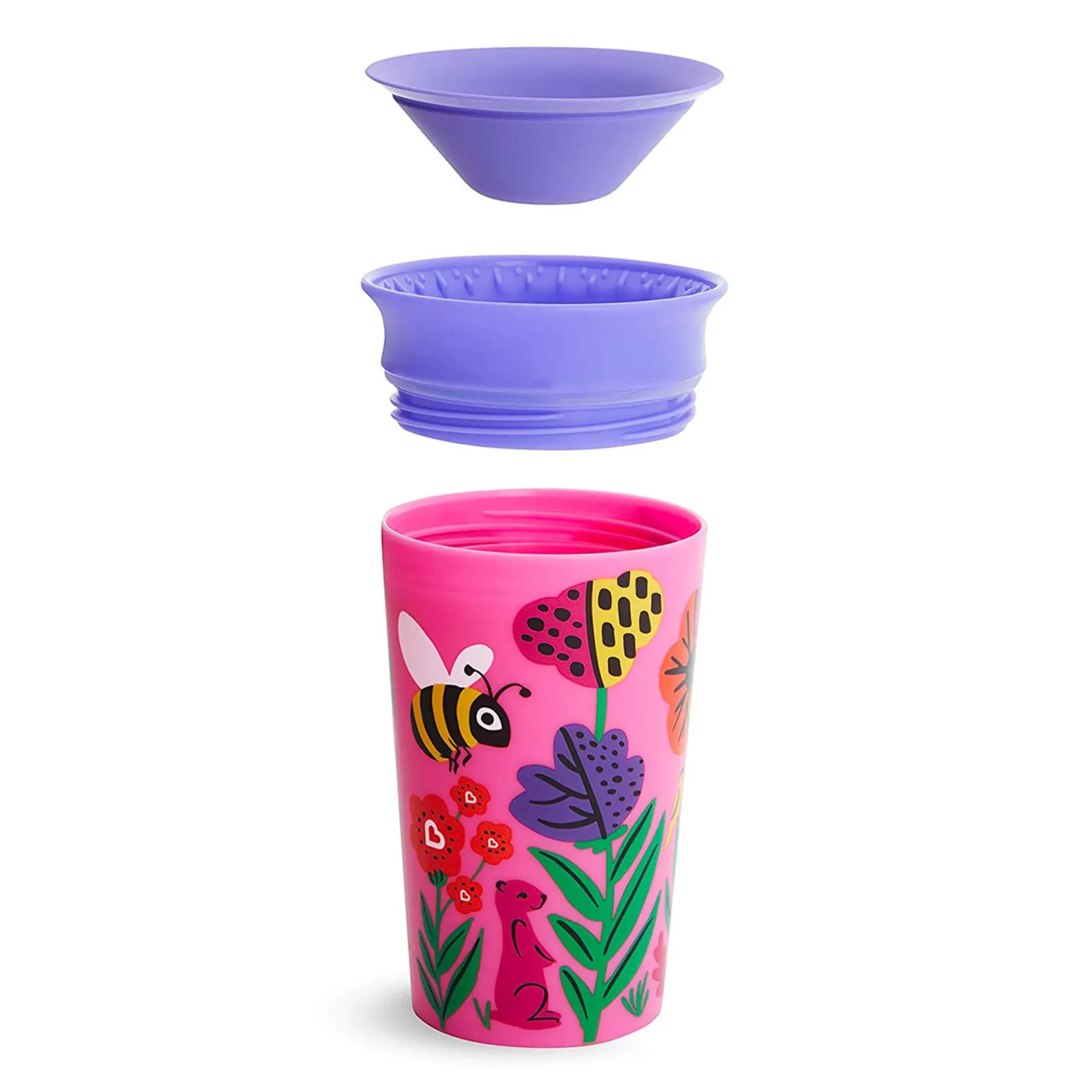 Breastfeeding|Tableware>Munchkin Miracle® 360° WildLove Sippy Cup (2)
