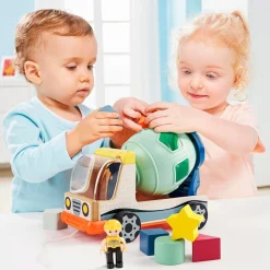 Mixer Truck With Shape Sorter Developmental Toys
