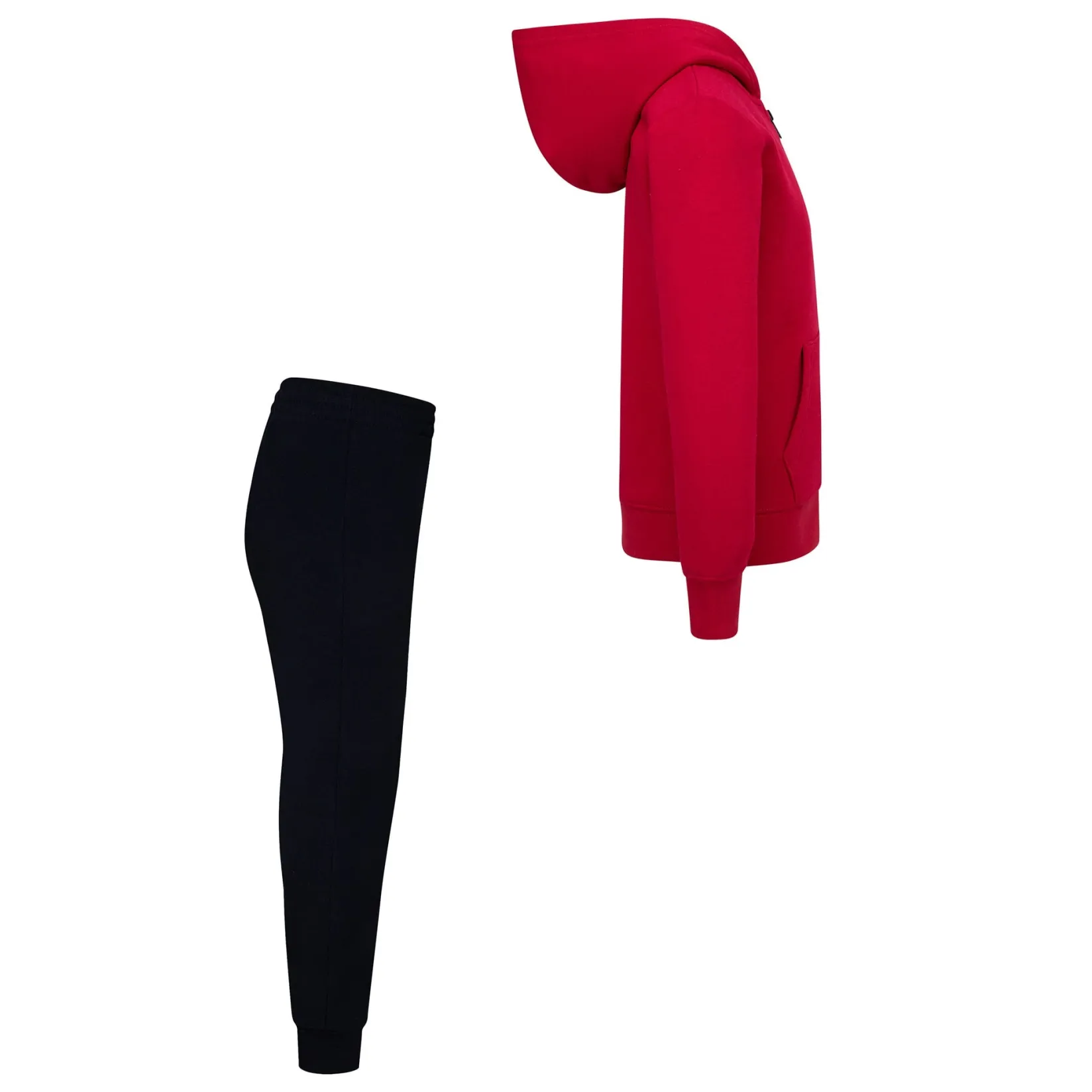 Sportswear|Outfit Sets>Jordan Mj Brooklyn Zip Fleece Set 4-7y Black