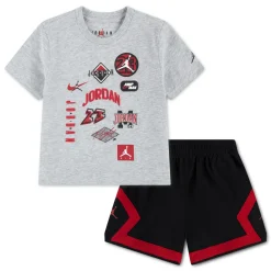 Sportswear|Outfit Sets>Jordan Mj Dynasty Patch Set 2-7 Black