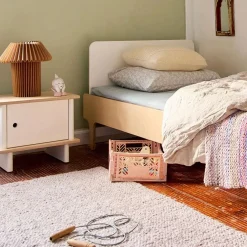 Sale ML Nightstand - White/Natural Nightstands