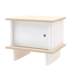 Sale ML Nightstand - White/Natural Nightstands