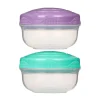 Breastfeeding|Snack Bags & Containers>Sistema 210ml Portionpod™ TO GO™ 2 Pack