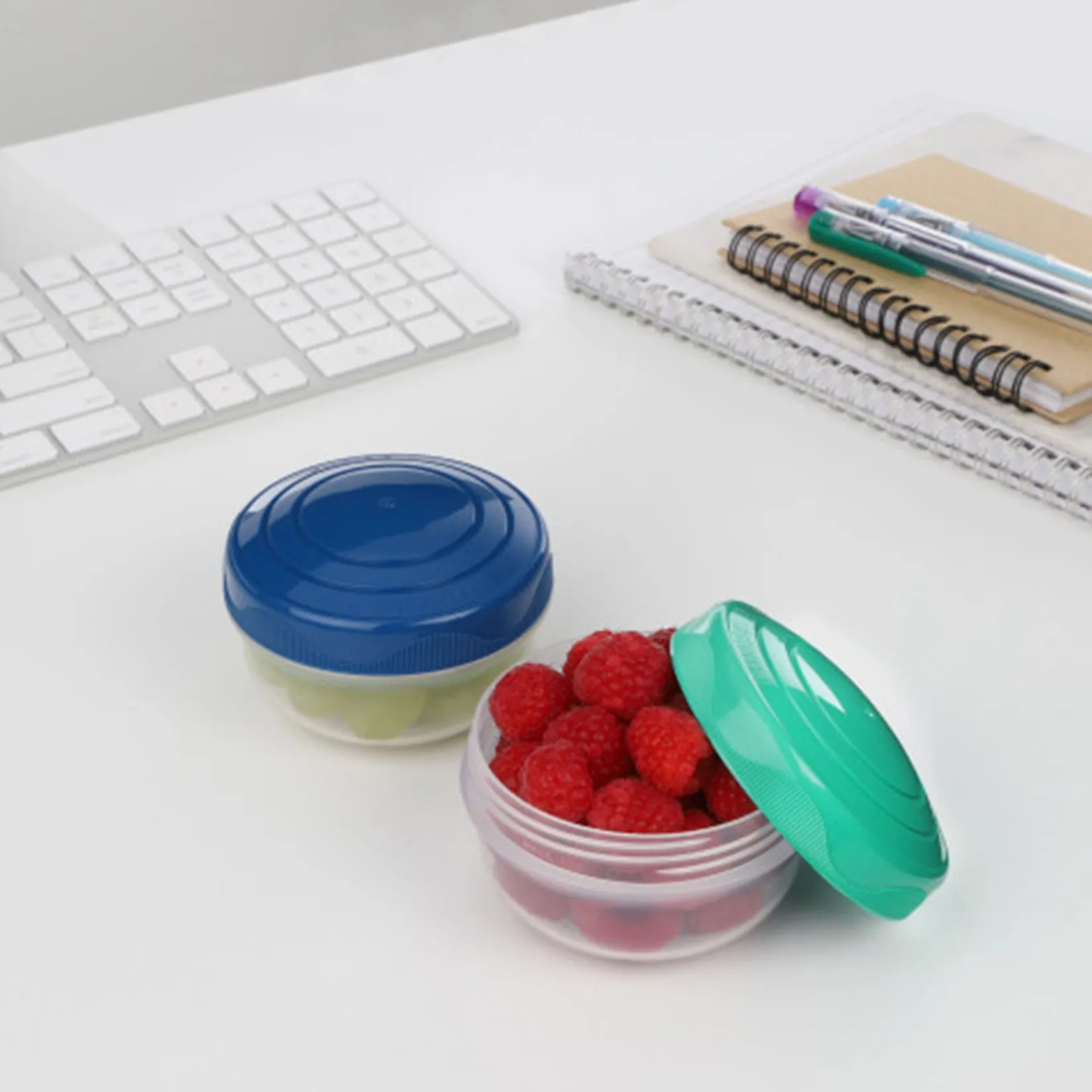 Breastfeeding|Snack Bags & Containers>Sistema 210ml Portionpod™ TO GO™ 2 Pack