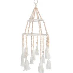 Mobiles|Mobiles>Attitudes Import Mobile Beads and Fringes Ivory