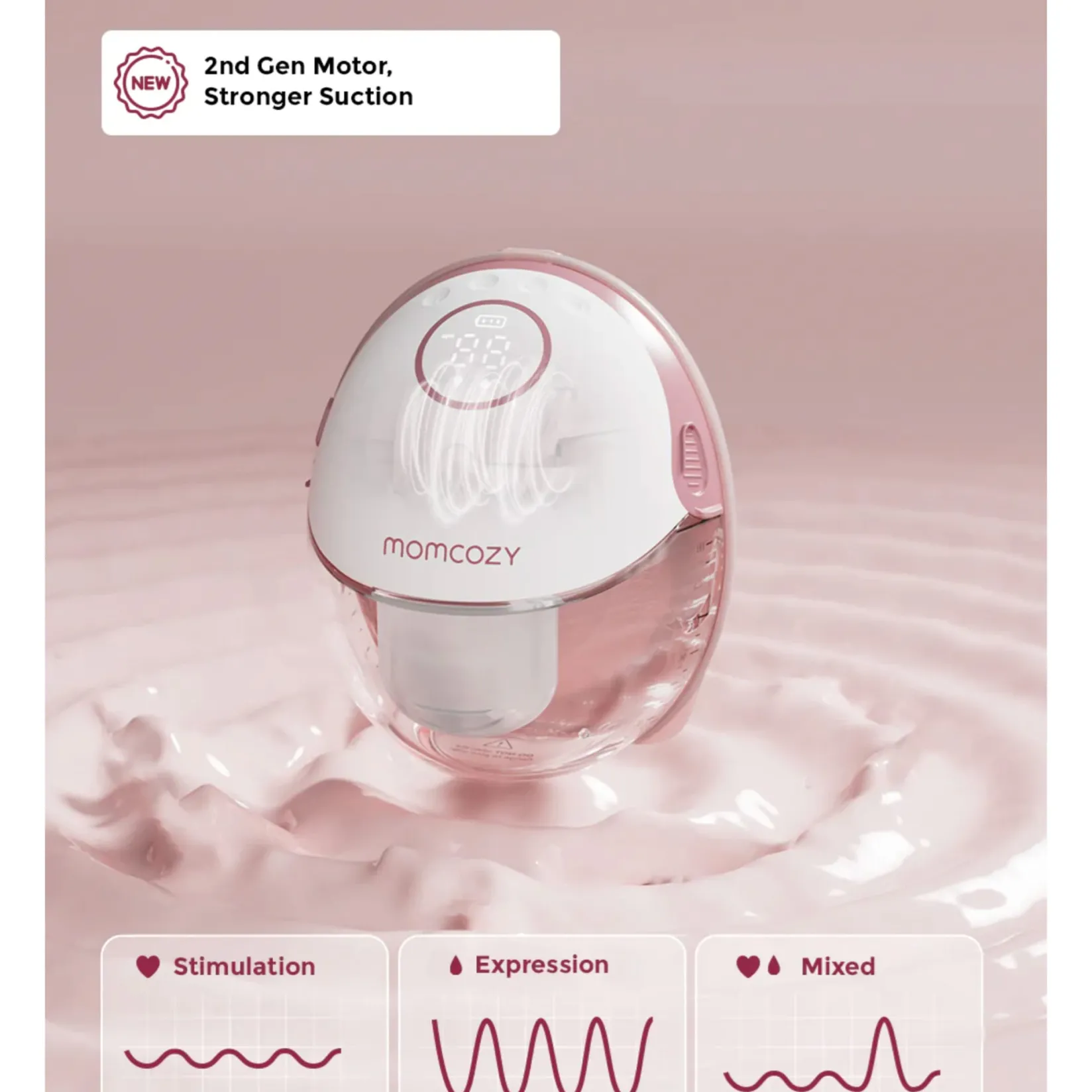 Hot Mobile Style Hands-Free M6 Breast Pump- Double Breastfeeding|Breast Pumps