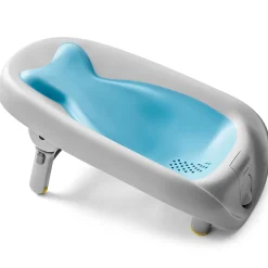 Baby Baths & Seats|Bath Accessories>Skip Hop Moby Recline & Rinse Bather - Grey / Blue
