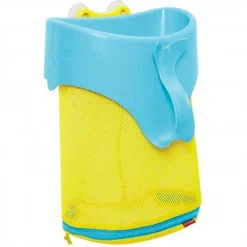 Bath Accessories>Skip Hop Moby Scoop and Splash Bath Toy Organizer - Blue/Yellow