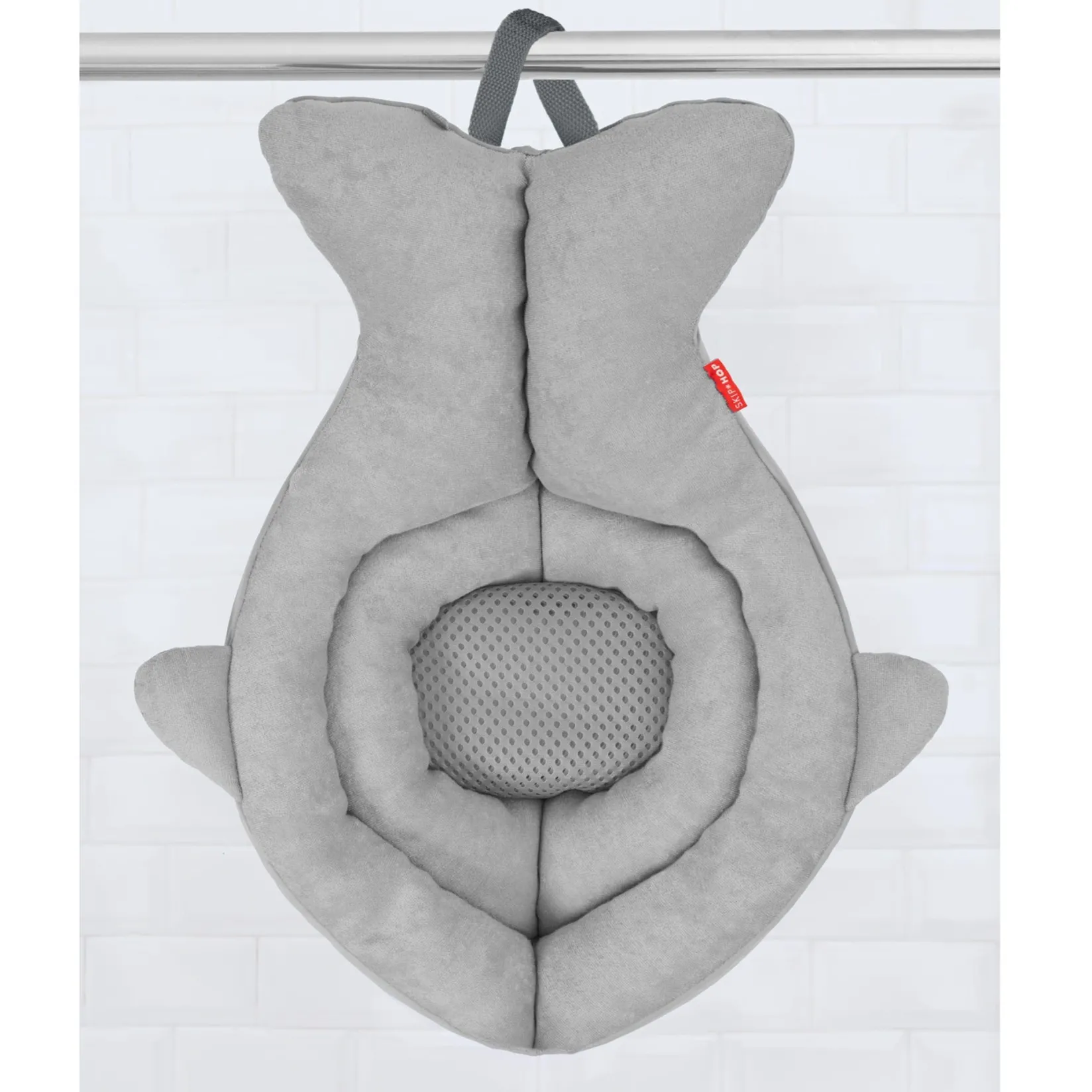 Baby Baths & Seats|Bath Accessories>Skip Hop MOBY Softspot Sink Bather Grey