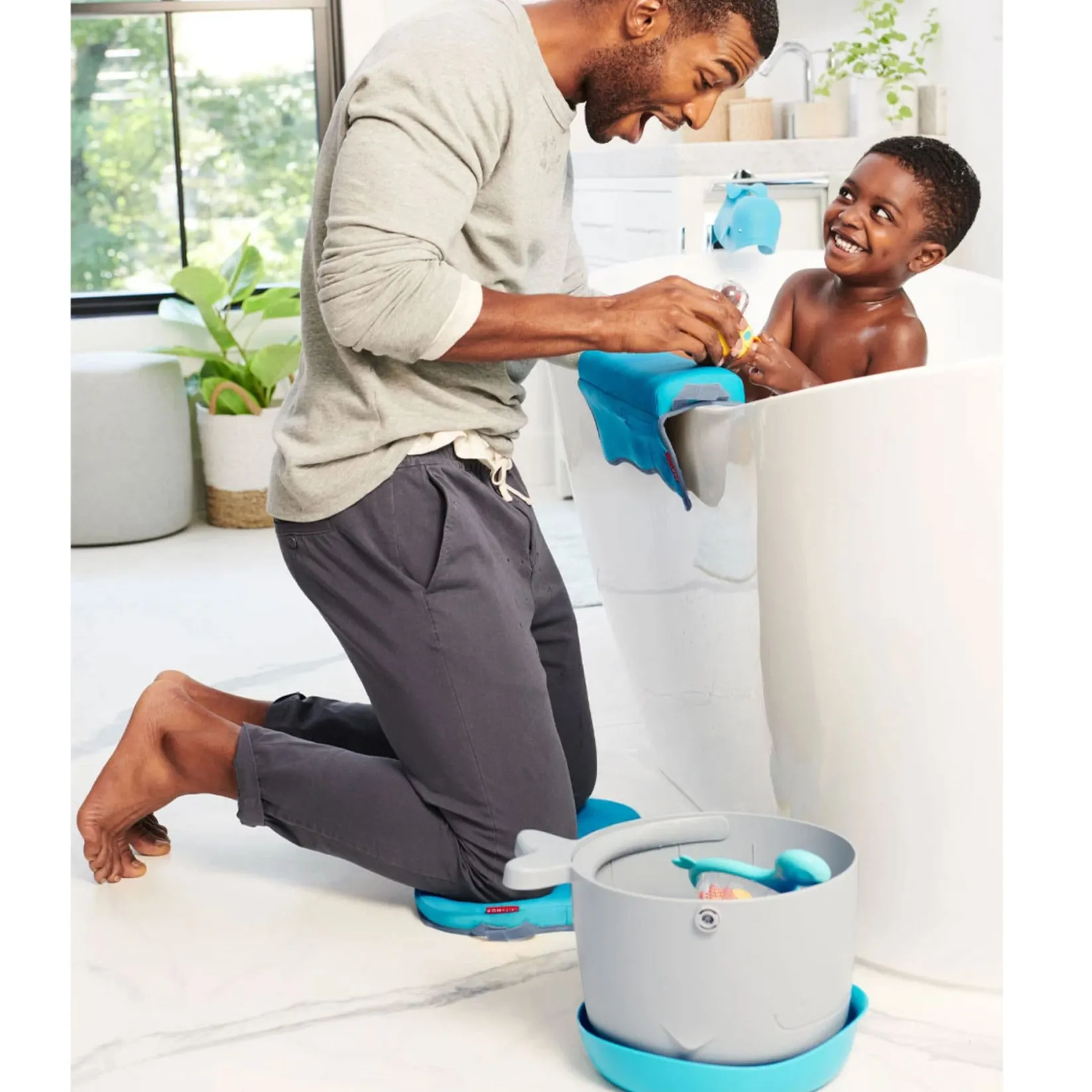Sale Moby Stowaway Toy Bucket Bath Accessories