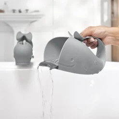 New Moby Waterfall Bath Rinser - Gray Bath Accessories