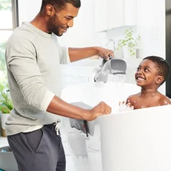 New Moby Waterfall Bath Rinser - Gray Bath Accessories