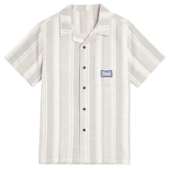 Tops>Rip Curl Mod Cali Stripe Shirt 8-14y Beige