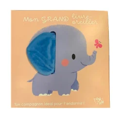 Baby 0-2 Years|Developmental Toys>Prologue Mon Grand Livre-Oreiller Éléphant