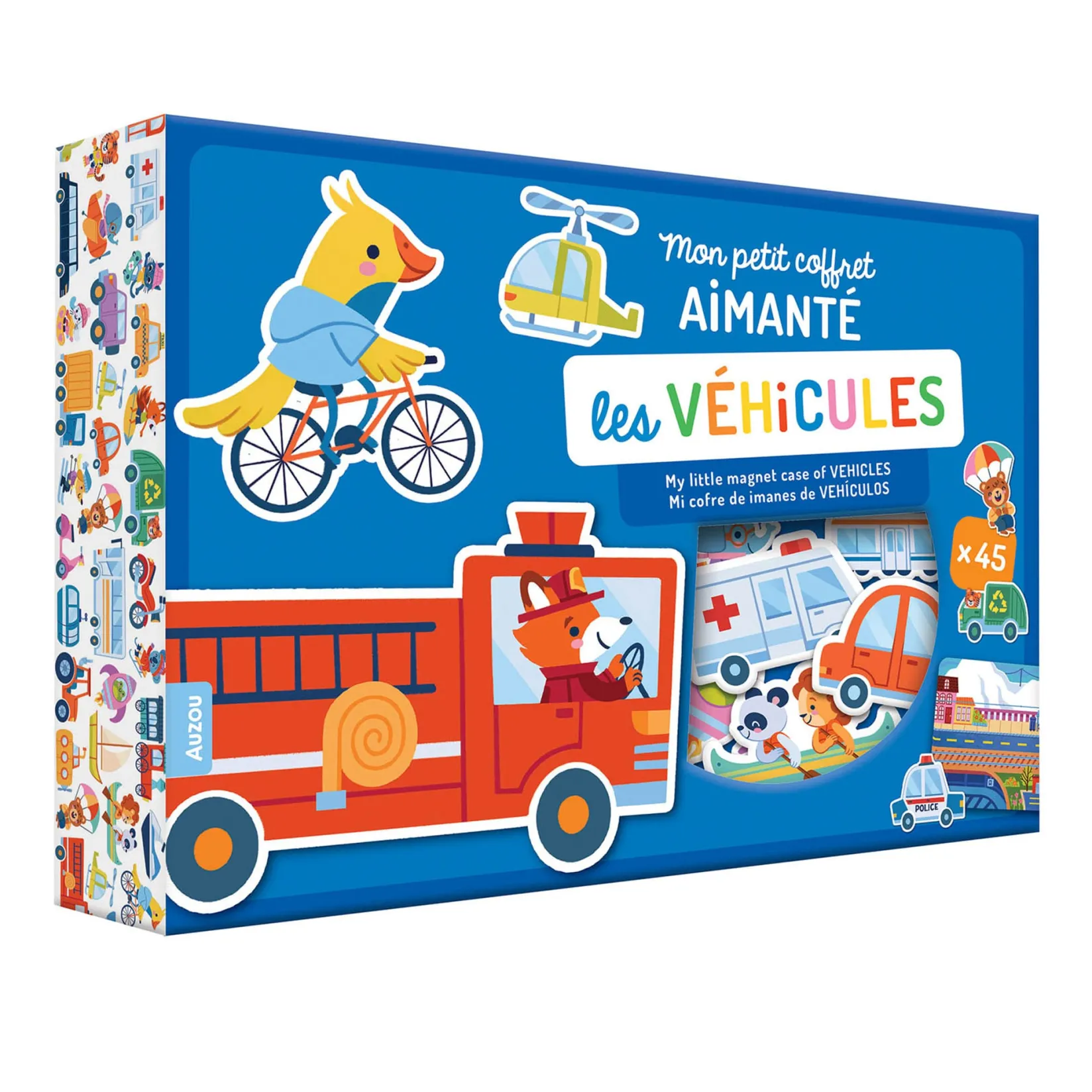 Puzzles>Auzou Mon Petit Coffret Aimanté - Véhicules
