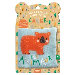 Online Mon Premier Livre en Tissu - Les Animaux Baby 0-2 Years|Developmental Toys