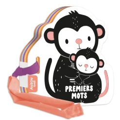 Baby 0-2 Years>Auzou Mon Premier Livre Poussette En Noir et Blanc- Premiers Mots